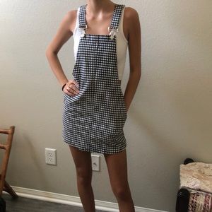 Princess Polly Gingham Overall Dress